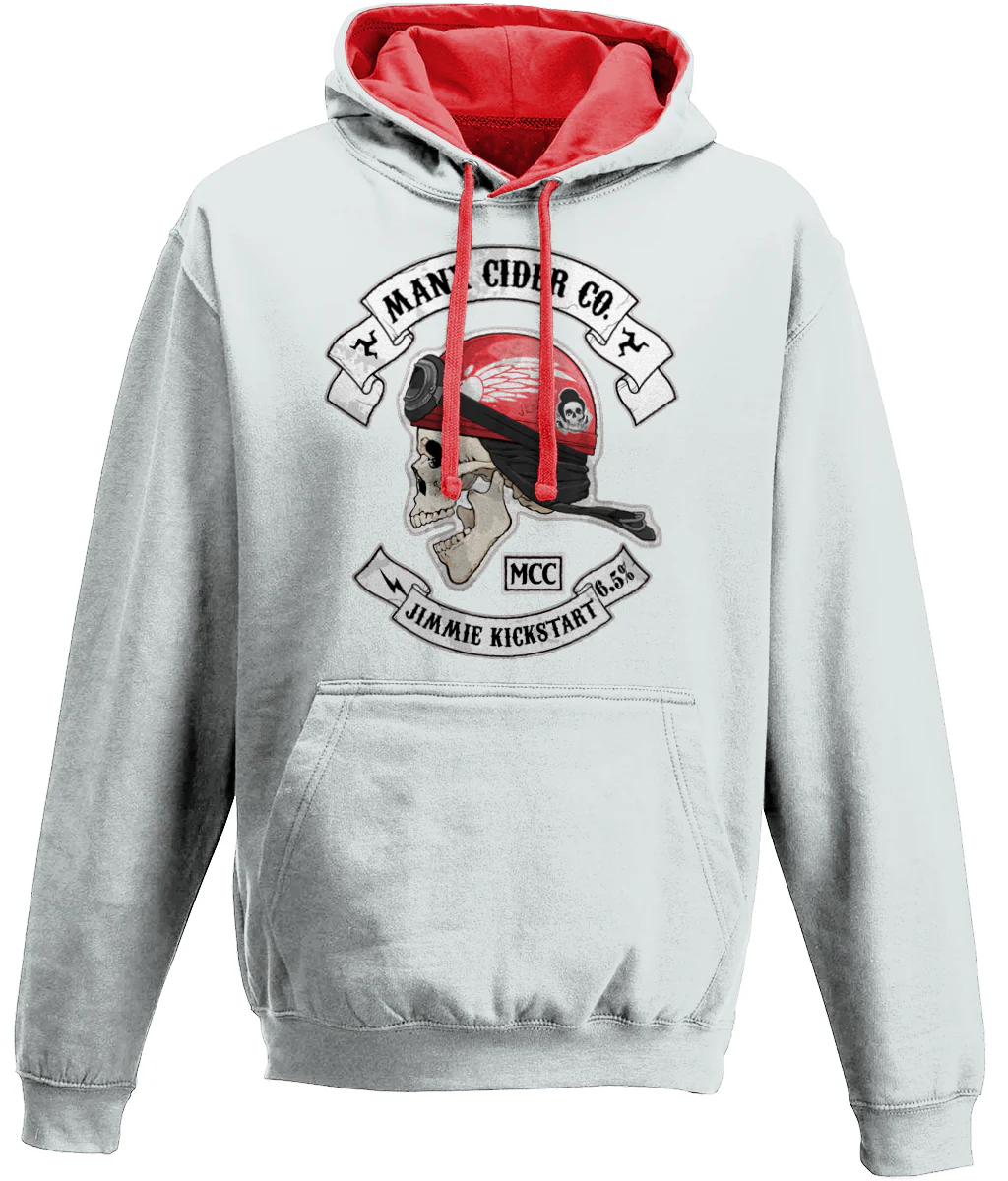 Jimmie Kickstart red hoodie product thumbnail